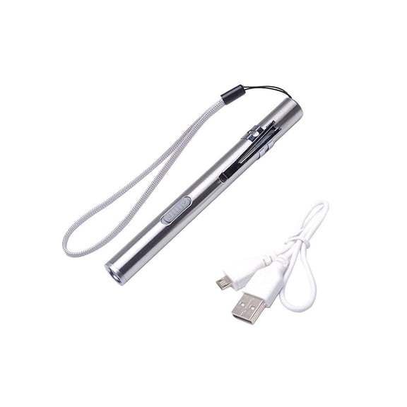 10000 Lumens Portable Super Bright LED USB Rechargeable Pen Torchz Pocket U ь ;р P0W9