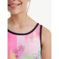 thumbnail image 3 of Justice Twist Back Gymnastics Biketard for Girls with Scrunchie, Sizes XS-XL, 3 of 4