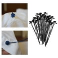 thumbnail image 4 of yuksok Button Repair Fixed Convenient Needleless Button Sew Accessories Black 60pcs, 4 of 9
