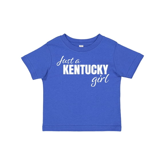 Inktastic Just a Kentucky Girl Born and Raised Girls Toddler T-Shirt