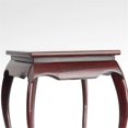 thumbnail image 4 of Bending Leg Square Display Stool, Vases Plants Sculpture Rosewood Bracket Base, 4 of 7