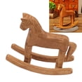 thumbnail image 4 of Caballo Mecedora De Madera, Decoraciones Finas Y Detalladas De Caballo De Troya Simulación Tallada A Mano Antigua Suerte Para Oficina Para Dormitorio, 4 of 7