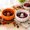 2PCS, variant on Halloween Pumpkin Berry Swirl Bowl, Plastic Fruit Washing Bowl with Ghost Center, Pumpkin Shaped Fruit Rinser with Water Spout, Spooky Kitchen Decor for Halloween Party Home Countertop