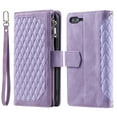 thumbnail image 2 of Mantto For iPhone 8 Plus, For iPhone 7 Plus, Premium PU Leather Crossbody Case Purse Zipper Pocket Magnetic Folio Card Slots Wallet Kickstand Phone Case with Shoulder Strap & Wrist Strap,
Purple, 2 of 13
