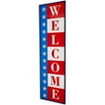 thumbnail image 5 of Northlight Americana "Welcome" Metal Porch Board Sign Decoration - 40", 5 of 7