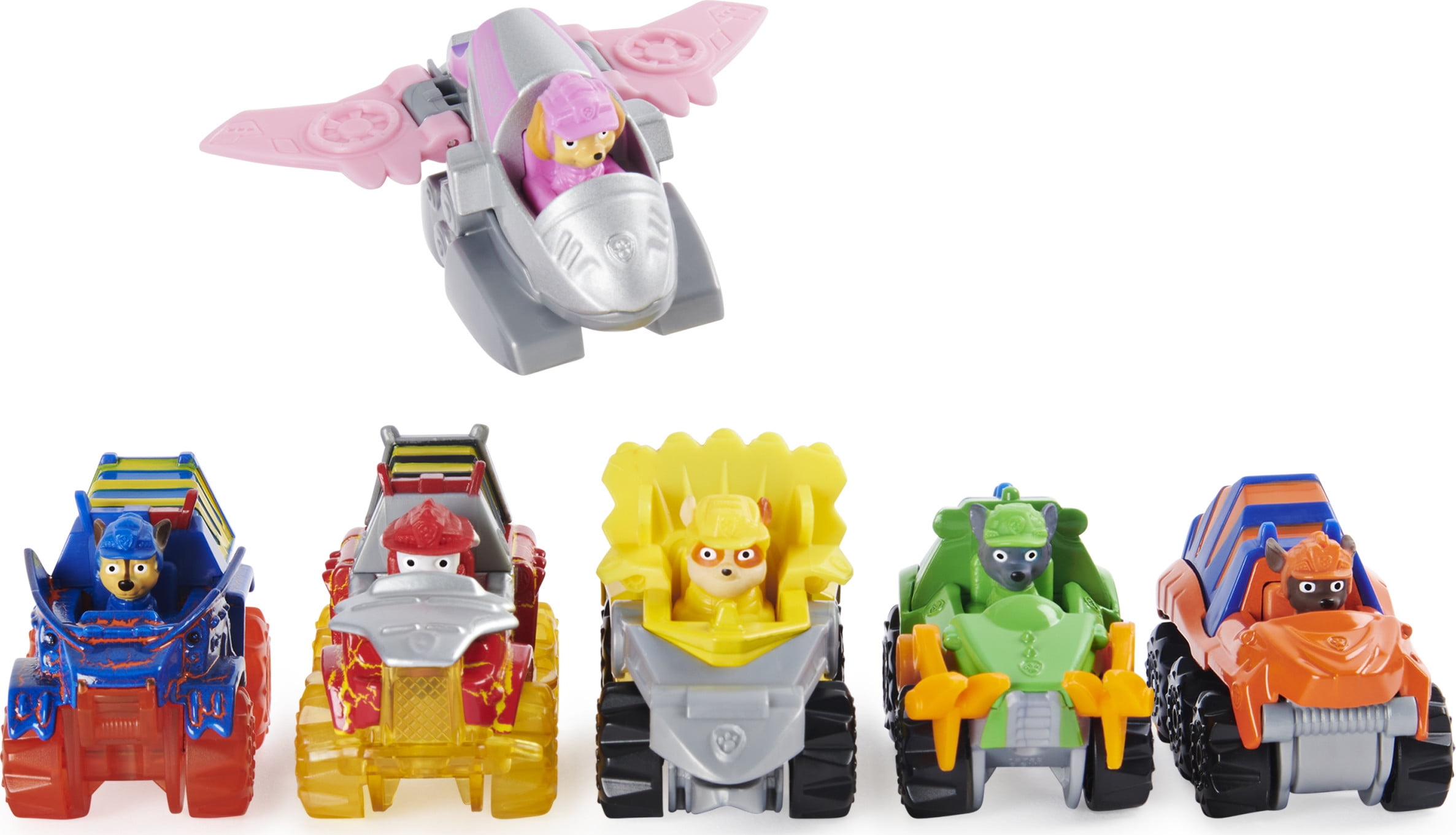 PAW Patrol, True Metal Dino Rescue Gift Pack of 6 Collectible Die-Cast Vehicles, 1:55 Scale, Walmart Exclusive - 3
