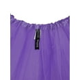 thumbnail image 2 of Simplicity Women's Classic Elastic, 3-Layered Tulle Tutu Skirt, Purple, 2 of 2