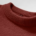 thumbnail image 3 of Fartey Sweaters for Men Trendy Graphic Casual Knitted Jumper Tops Soft Comfy Crew Neck Pullover Sweater Oversized Long Sleeve Drop Shoulder Sweaters, 3 of 7