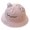Pink, variant on Toddler Kids Cartoon for Frog Eyes Bucket Hat Wide Brim for Sun for Protection F