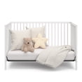 thumbnail image 5 of Graco Teddi 5-in-1 Convertible Baby Crib, White with Driftwood, 5 of 9