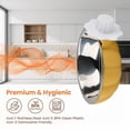 thumbnail image 6 of Stainless Steel Hanging Pet Bowl for Crate – Adjustable Hook-on Cage Water & Food Feeder for Dogs Cats | Splash Proof Rim, Detachable & Easy Clean, 6 of 7