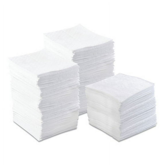 Oil-Only Sorbent Pad, Light-Weight, Absorbs 17 Gal, 15 in X 17 In