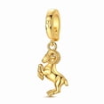 thumbnail image 1 of Dije Universal de Aries Zodiaco Dorado Bañado en Plata, 1 of 7
