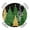 Black Green, variant on Round Fitted Tablecloth with Elastic Edge, Pink Christmas Tree Waterproof Table Cloth Table Cover for 36"-44" Tables, Pink Golden Xmas Tree Snowflake Winter Tablecloths for Dining Party Outdoor