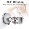 thumbnail image 3 of Soporte de ducha ajustable con ventosa para baño con rotación de 360 grados, 3 of 4
