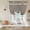 Black, variant on Western Texas Star Retro Balloon Curtains for Bedroom/Front Door/Bathroom, Country Vintage Black Beige Plaid Tie Up Curtains 63 Inch Length Light Filtering Kitchen Curtains Shades for Windows 46"x63"