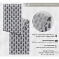 thumbnail image 4 of Printed Cotton Table Runner for Dining Table Vargottam Leaves Design in Twill Weave Soft, Washable, 14 Wide Available in 60", 72", 90", 108" , 120" Lengths, 4 of 6