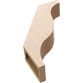 thumbnail image 6 of Ekena Millwork 5"W x 18"D x 24"H Funston Rough Cedar Woodgrain TimberThane Knee Brace, Primed, 6 of 6