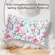 thumbnail image 4 of Funda de almohada con estampado digital de flores y satén Gonzo para niños, funda de almohada infantil con estampado digital de flores y satén, 4 of 8
