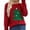 828hongse, variant on Sweaters for Women Ugly Christmas Sweater Crew Neck Long Sleeve Cute Funny Holiday Chrismas Tree Print Cable Knit Pullover Sweater Alsol Lamesa