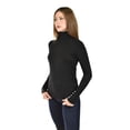 thumbnail image 2 of Sueter de cuello alto con perlas Roman Fashion /Juvenil, 7903 (Negro) negro EG, 2 of 5