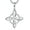 Style 3, variant on 925 Sterling Silver Pendant Witchcraft Symbol Necklace, Triple Helix, Celtic Witch Knot, Amulet Signet Necklace for Men