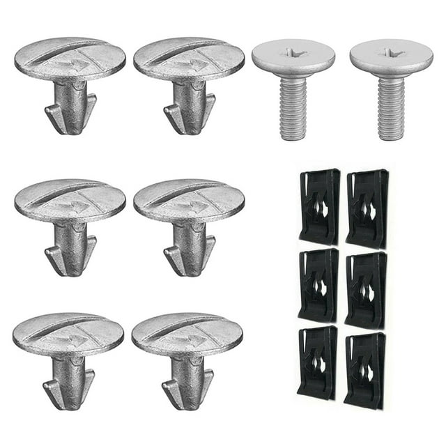 Engine Access Cover Lower Pin Screws Auto Replaceable Parts Spare Parts Set Engine Fixed Bolts Kit Attachment Replacement for Civic 2017 2018 2019 2020