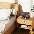 thumbnail image 3 of Phone Docking Station Wood Nightstand Organizer for Cell Phone Watch Wallet Gift for Men, 3 of 4