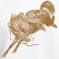 thumbnail image 3 of CafePress - Brown Bronco Hoodie - Pullover Hoodie, Hooded Sweatshirt, 3 of 3