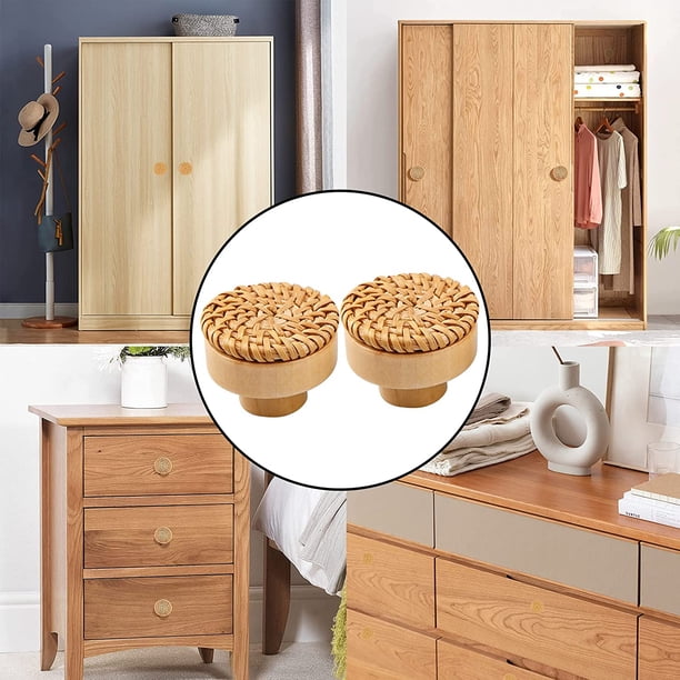 Perilla De Cobre Antiguo Para Muebles - 38 Mm De Diámetro, Proyección 25 Mm | Para Armarios De Cocina, Cajones, Dormitorio