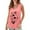 Pink, variant on Tiqkatyck Tank Tops for Women Trendy Women's 2025 Chic Round Neck Short Sleeve Shirts 2D Printed Casual Loose Fit Vest Sleeveless Tunic Tops Summer Tops for Women Khaki L