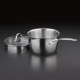 thumbnail image 3 of Cuisinart Chef'S Classic Stainless Steel 3 Qt. Cook And Pour Saucepan W/Cover, 3 of 4