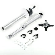 Aluminum 360 Rotary Computer Combination Bracket Single Arm Monitor Stand QA3S