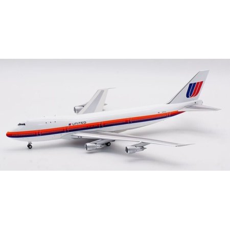 1:200 IF200 United Airlines Boeing 747-100 N155UA W/stand