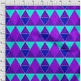 thumbnail image 4 of oneOone Georgette Viscose Purple Fabric Geometric Sewing Fabric By The Yard Printed Diy Clothing Sewing Supplies 42 Inch Wide, 4 of 4
