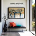 thumbnail image 3 of Cuadro Decorativo Marco Flotante Canvas Revolution Majestad Derretida 90x60 Marco Negro, 3 of 3