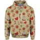 thumbnail image 2 of Marcas de ropa para hombre de Papá Noel Sudaderas con capucha gráficas de moda Sudadera de regalo de Navidad Sudaderas con piña para hombre Sudadera con capucha genial, 2 of 5