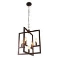 thumbnail image 4 of Lighting IRONCLAD Farmhouse 5 Light Oil Rubbed Bronze Ceiling Pendant 18" Wide, 4 of 6