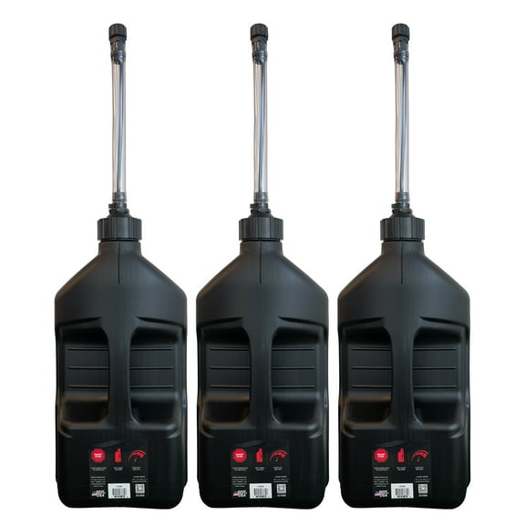 Tuff Jug 5 Gallon Utility Container 3 Pack (BLACK)