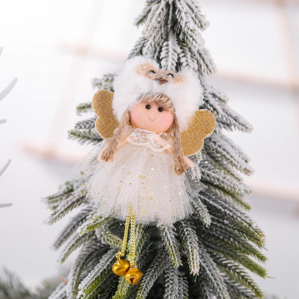 Details about   Christmas Painted Angel Doll Pendant Xmas Tree Hanging Decoration Prty Ornament 