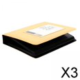 thumbnail image 1 of 3x Álbum de Fotografía 4x6, Libro de Imágenes de Bebé Pequeño, Ajuste Compatible para Las Películas Tomadas con Ins-impuestos 9 8 7s 90 70 50 25 5 3 piezas, 1 of 9