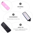 thumbnail image 3 of OULII 3-Pack Travel Luggage Tags Baggage Label Set for Easy Identification, 3 of 9