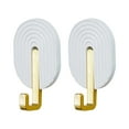thumbnail image 1 of Boovnll Hooks for Hanging, Hook- Self-Adhesive Multi-Function Towel Bathroom Hook Seamless Hook Door Back Bag Hook, Hooks, Hook, Organization and Storage, 1 of 2