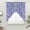 Lavender Purple, variant on Beige Brown Green Swag Curtains for Kitchen/Bedroom/Living Room, Retro Botanical Abstract Art Scalloped Curtains 63 Inch Long, Rod Pocket Window Swag Topper Curtains Valances 2 Panels Set 36"x63"