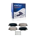 thumbnail image 6 of Detroit Axle - Front & Rear Disc Brake Rotors Ceramic Brake Pads Replacement for 2007-2012 Dodge Nitro 2008-2012 Jeep Liberty, 6 of 8
