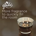 thumbnail image 3 of Glade 3-Wick Candle 1 CT, Elegant Amber and Oud, 6.8 OZ. Total, Air Freshener, 3 of 6