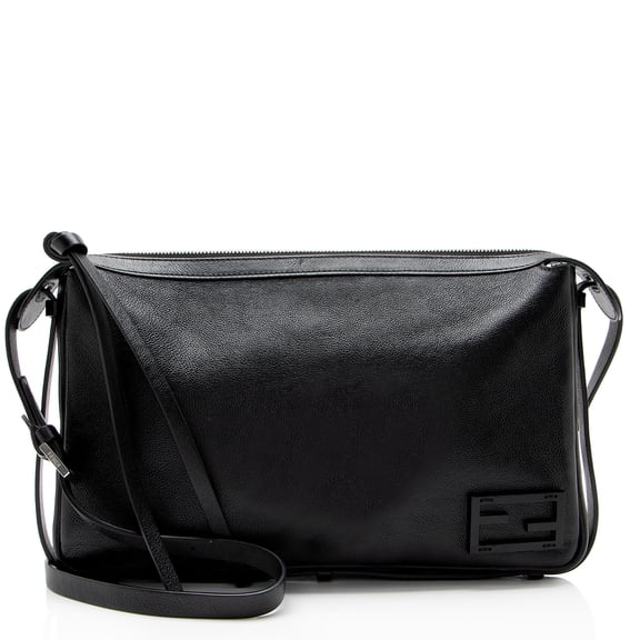 Pre-Owned Fendi Calfskin Simply Medium Shoulder Bag
