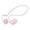 Pink, variant on openpig Bone Conduction Earbuds, Open Ear Headphones Bluetooth 5.3, Kids Headphones, Wireless Headphones, Sport Headphones for Sports, Red