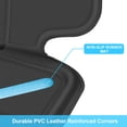 thumbnail image 3 of Protector de asiento de automóvil para asientos de automóvil para bebés Shynerk Alfombrilla para asiento de automóvil para debajo del asiento de automóvil para proteger la tapicería de cuero y tela de, 3 of 7