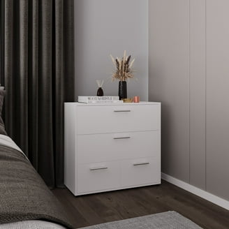 Novogratz Kelly 6 Drawer Dresser, Ivory Oak - Walmart.com